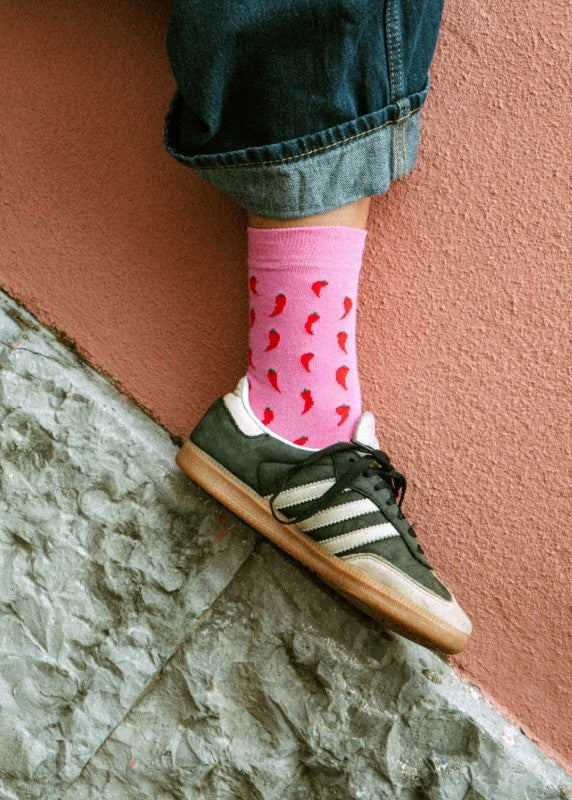 Hot Pink Socks - Kinda Socks