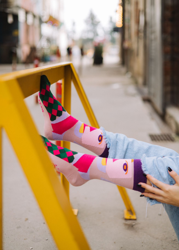 Abstract Socks - Kinda Socks