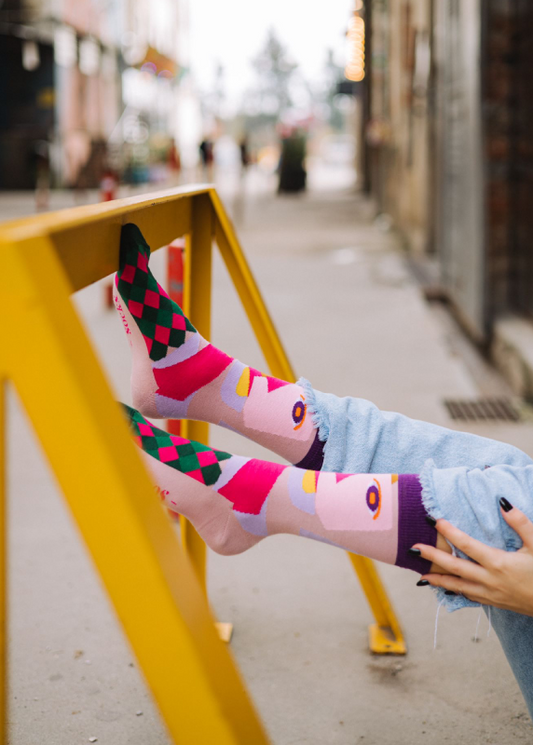 Abstract Socks - Kinda Socks
