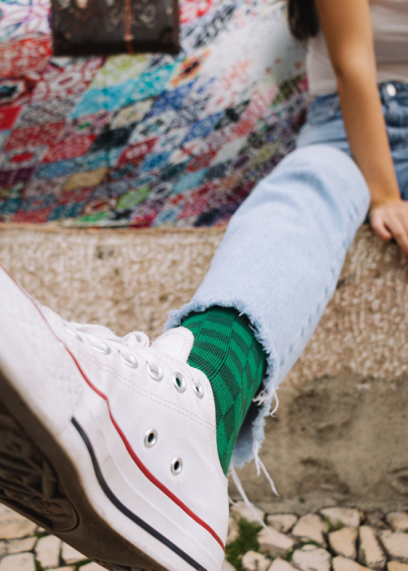 Green Classic Socks - Kinda Socks