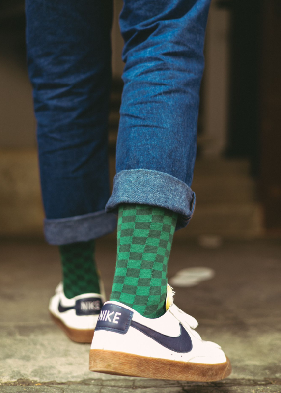 Green Classic Socks - Kinda Socks