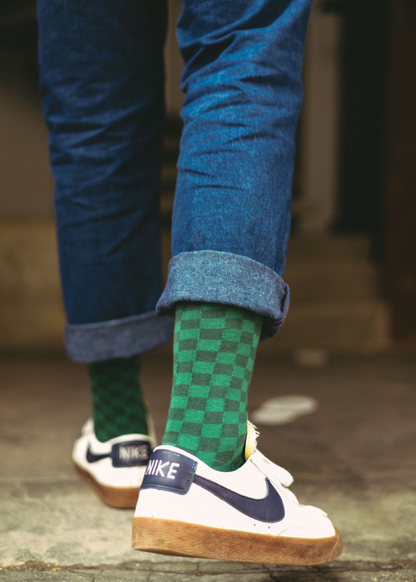 Green Classic Socks - Kinda Socks