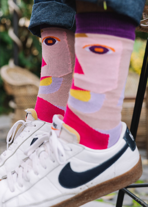 Abstract Socks - Kinda Socks