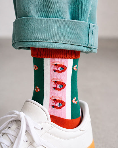Prawn Party Socks Kinda Socks