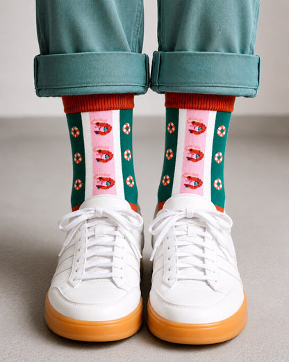 Prawn Party Socks Kinda Socks
