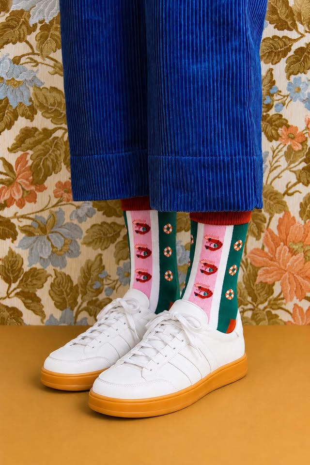 Prawn Party Socks Kinda Socks