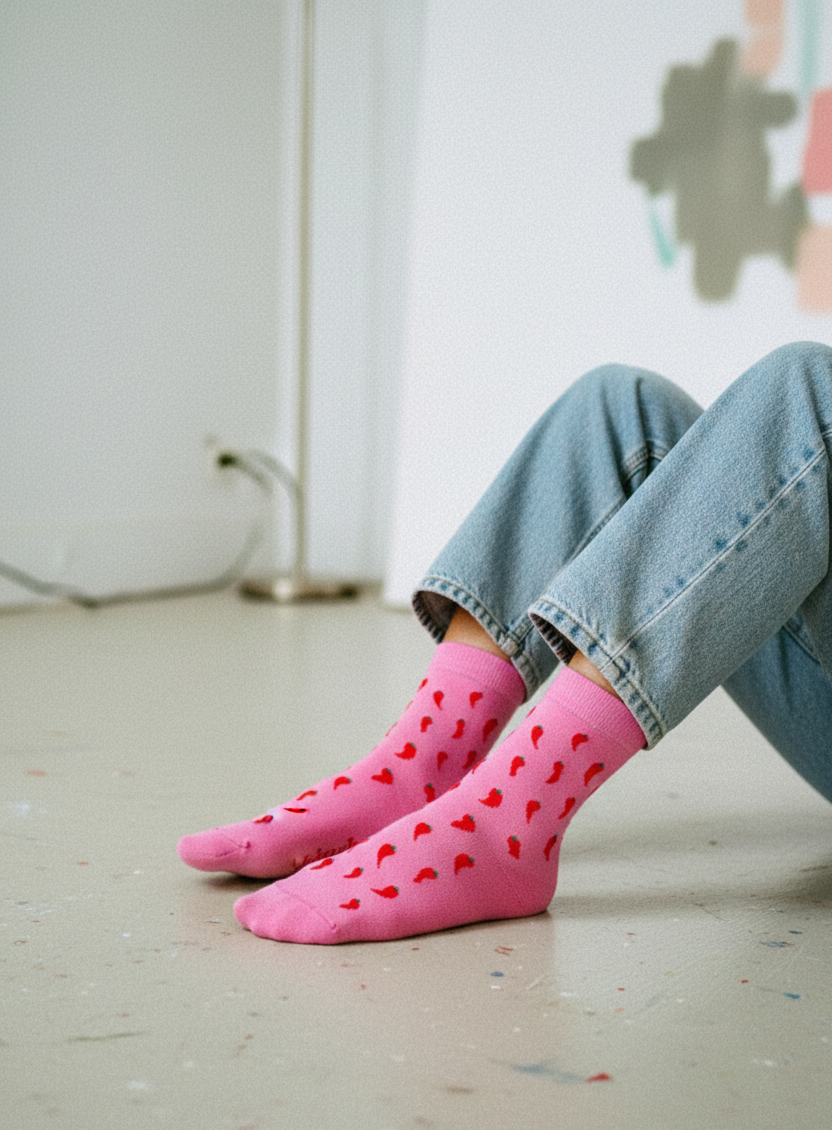 Hot Pink Socks Kinda Socks
